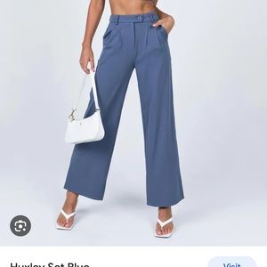 New without tags - Princess polly Huxley blue pants